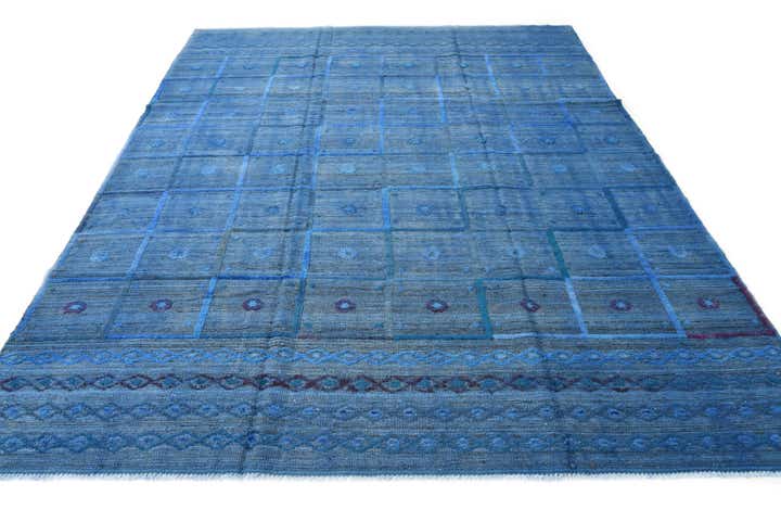 8' x 10' Hand Knotted Darya Wool Rug