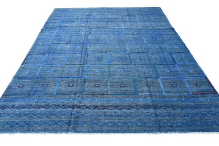 Detail image of 8' x 10' Hand Knotted Darya Wool Rug