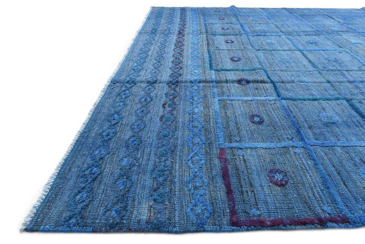 Detail image of 8' x 10' Hand Knotted Darya Wool Rug