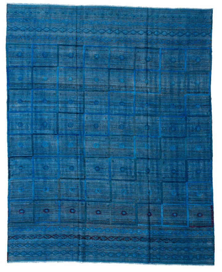 8' x 10' Hand Knotted Darya Wool Rug