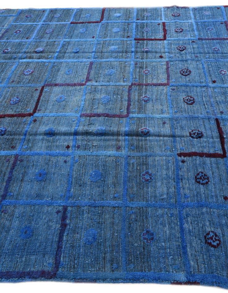 Detail image of 7' 11 x 9' 8  Hand Knotted Darya Wool Rug
