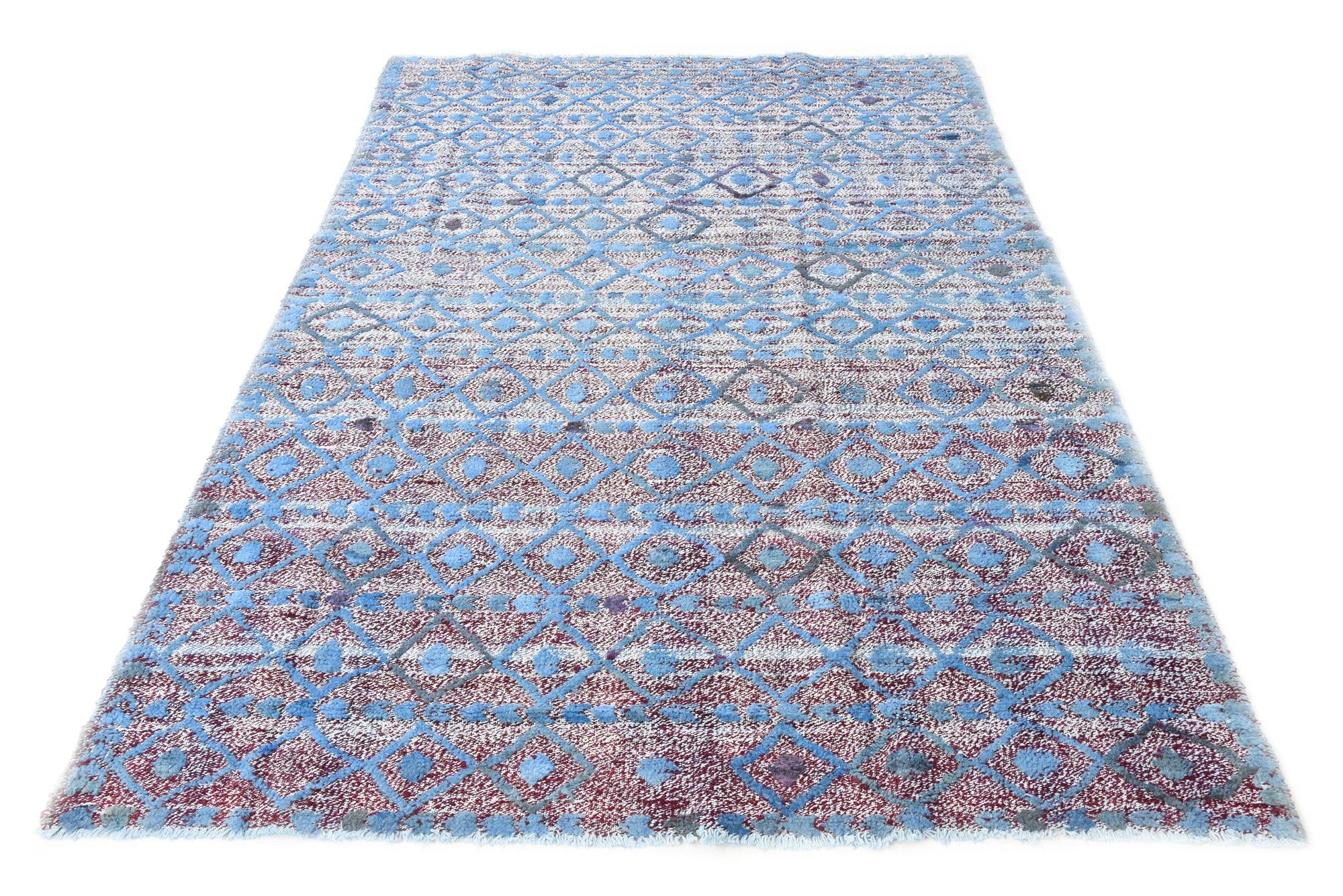 5' 6 x 7' 10 Hand Knotted Darya Wool Rug