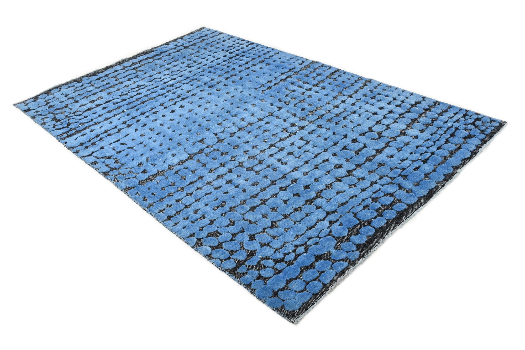 5' 5 x 8' 6 Hand Knotted Darya Wool Rug