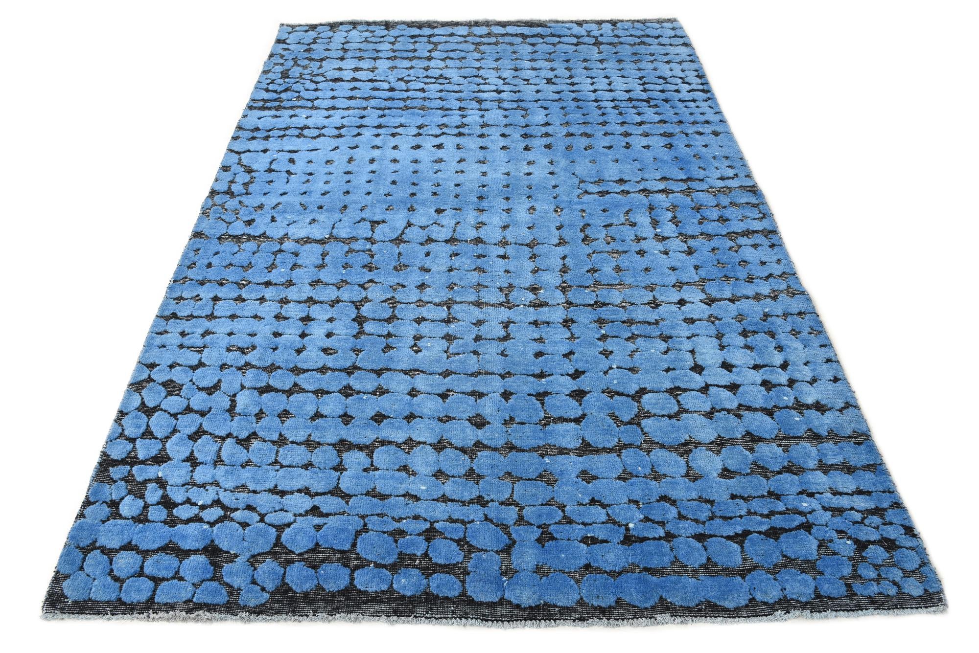 5' 5 x 8' 6 Hand Knotted Darya Wool Rug