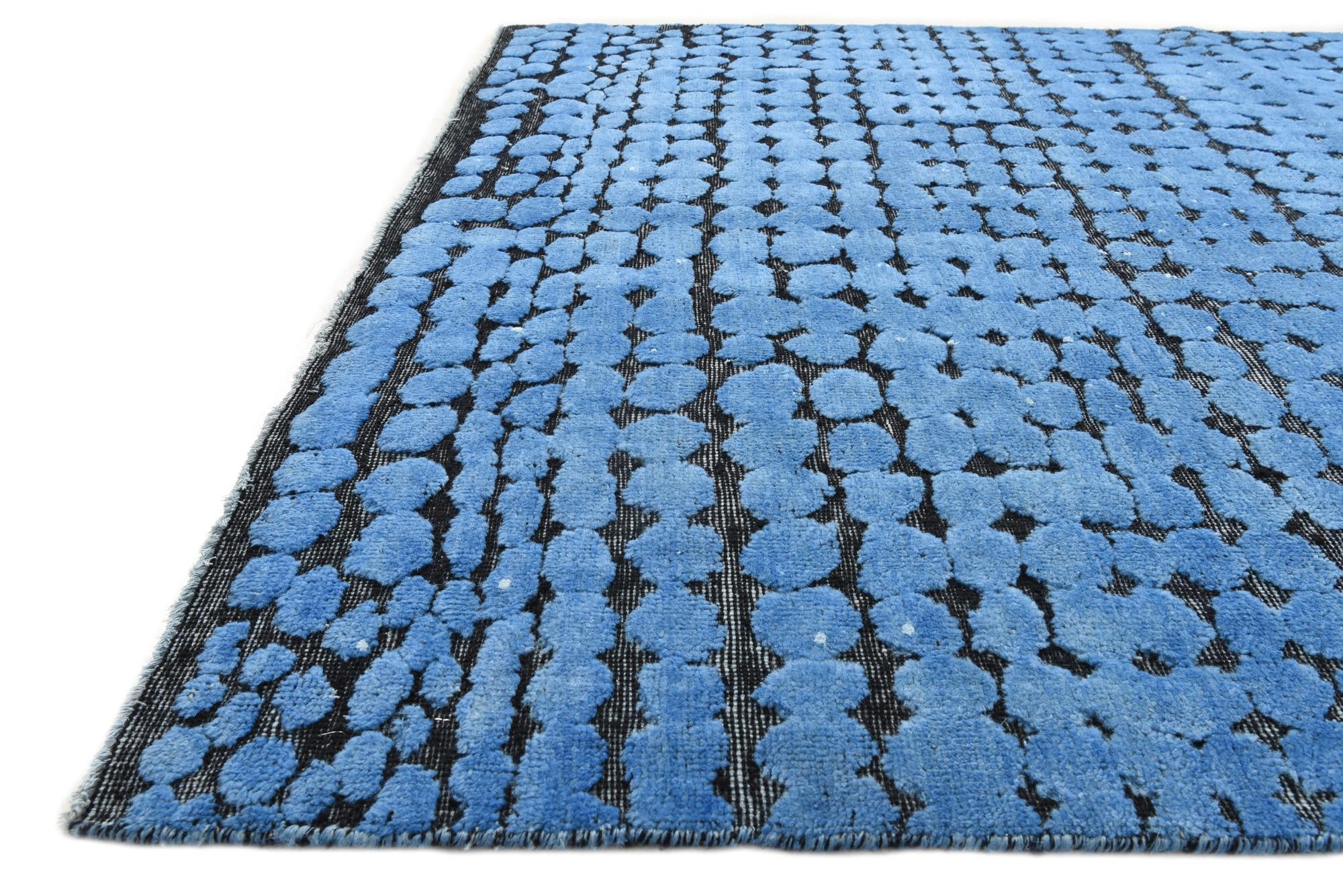 5' 5 x 8' 6 Hand Knotted Darya Wool Rug
