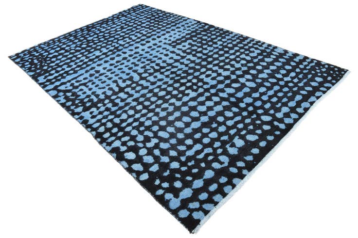 Detail image of 6' 7 x 10' Hand Knotted Darya Wool Rug