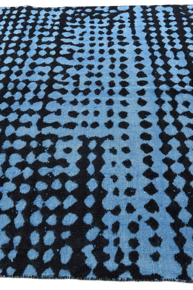 Detail image of 6' 7 x 10' Hand Knotted Darya Wool Rug