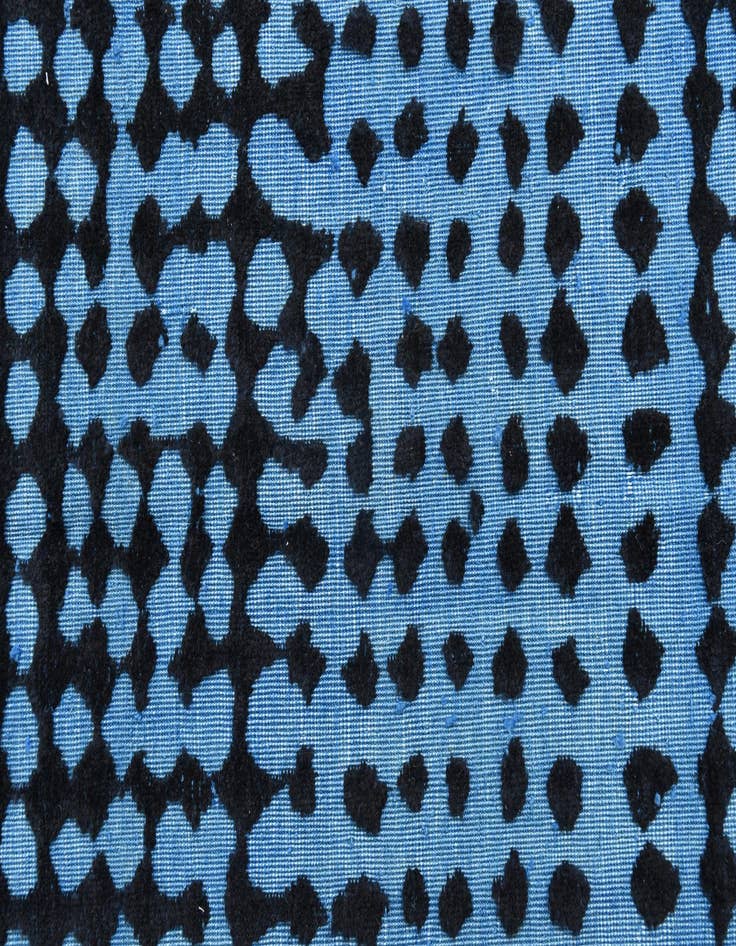 Detail image of 6' 7 x 10'  Hand Knotted Darya Wool Rug