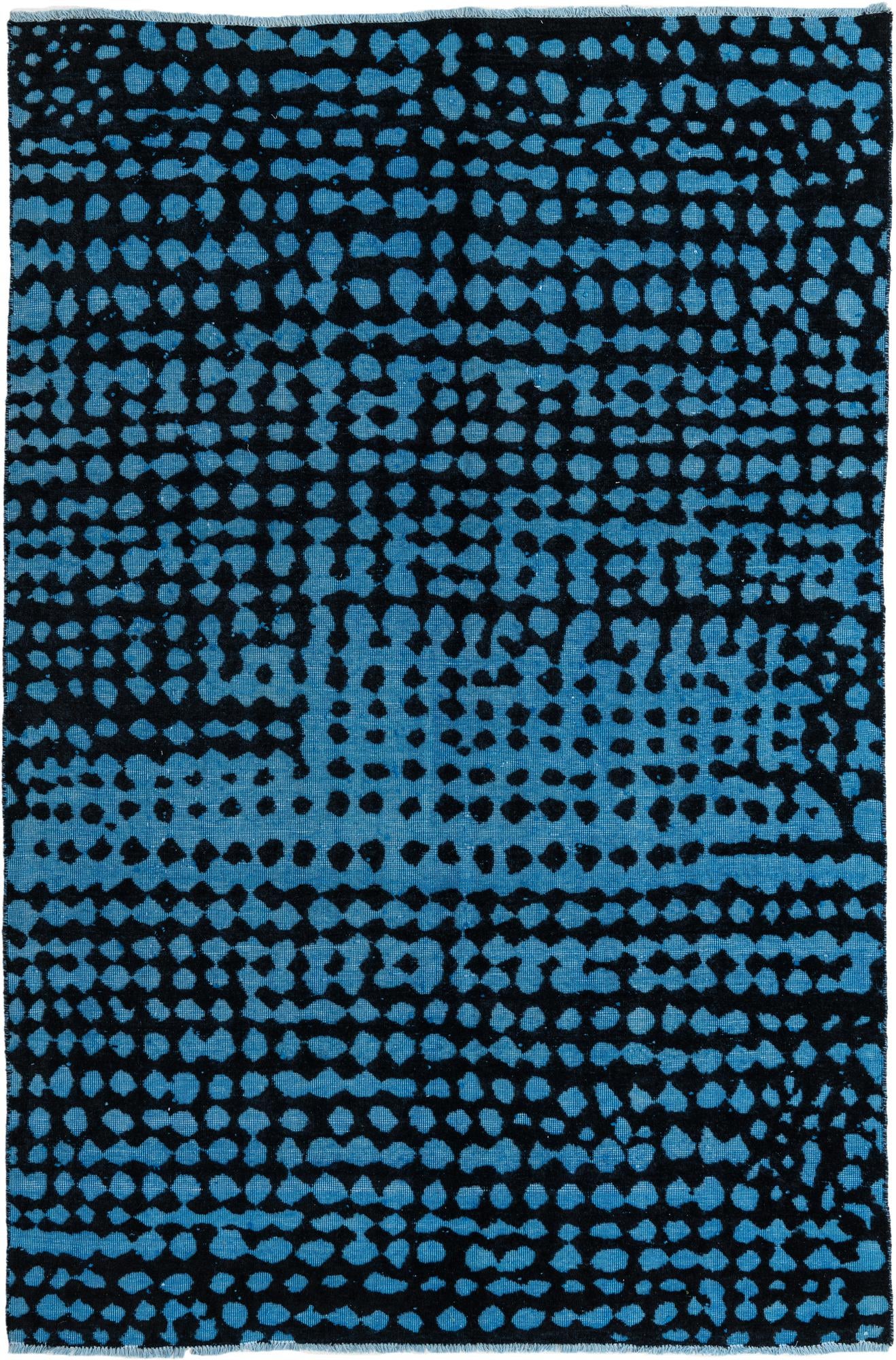6' 7 x 10' Hand Knotted Darya Wool Rug