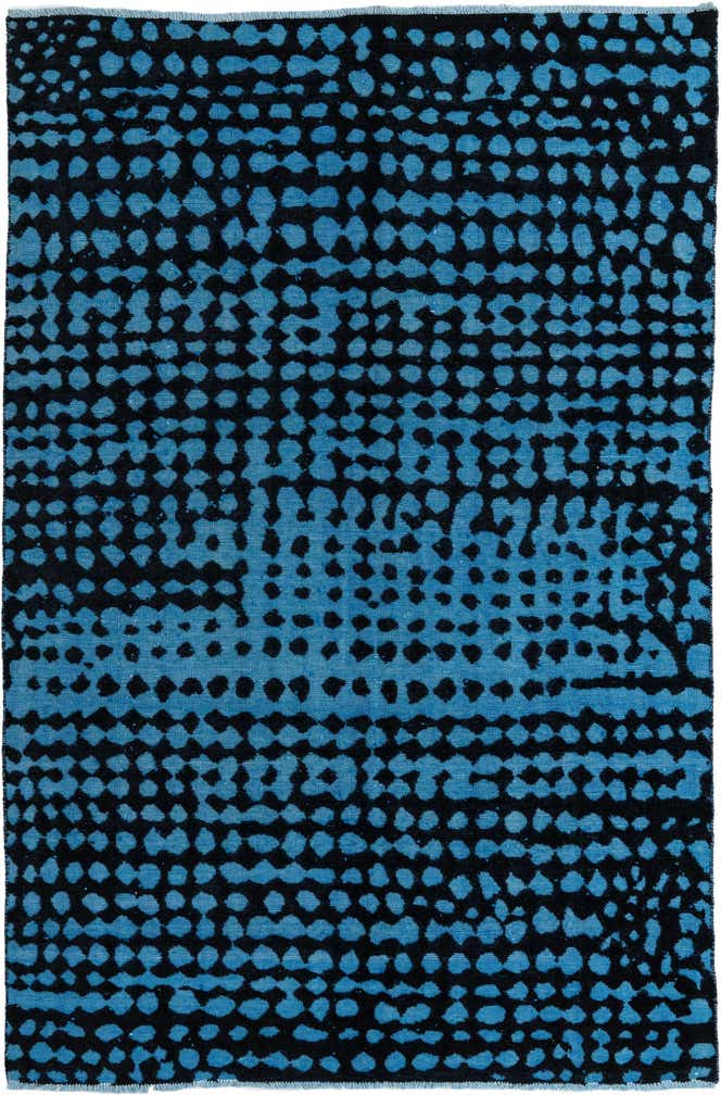 6' 7 x 10' Hand Knotted Darya Wool Rug