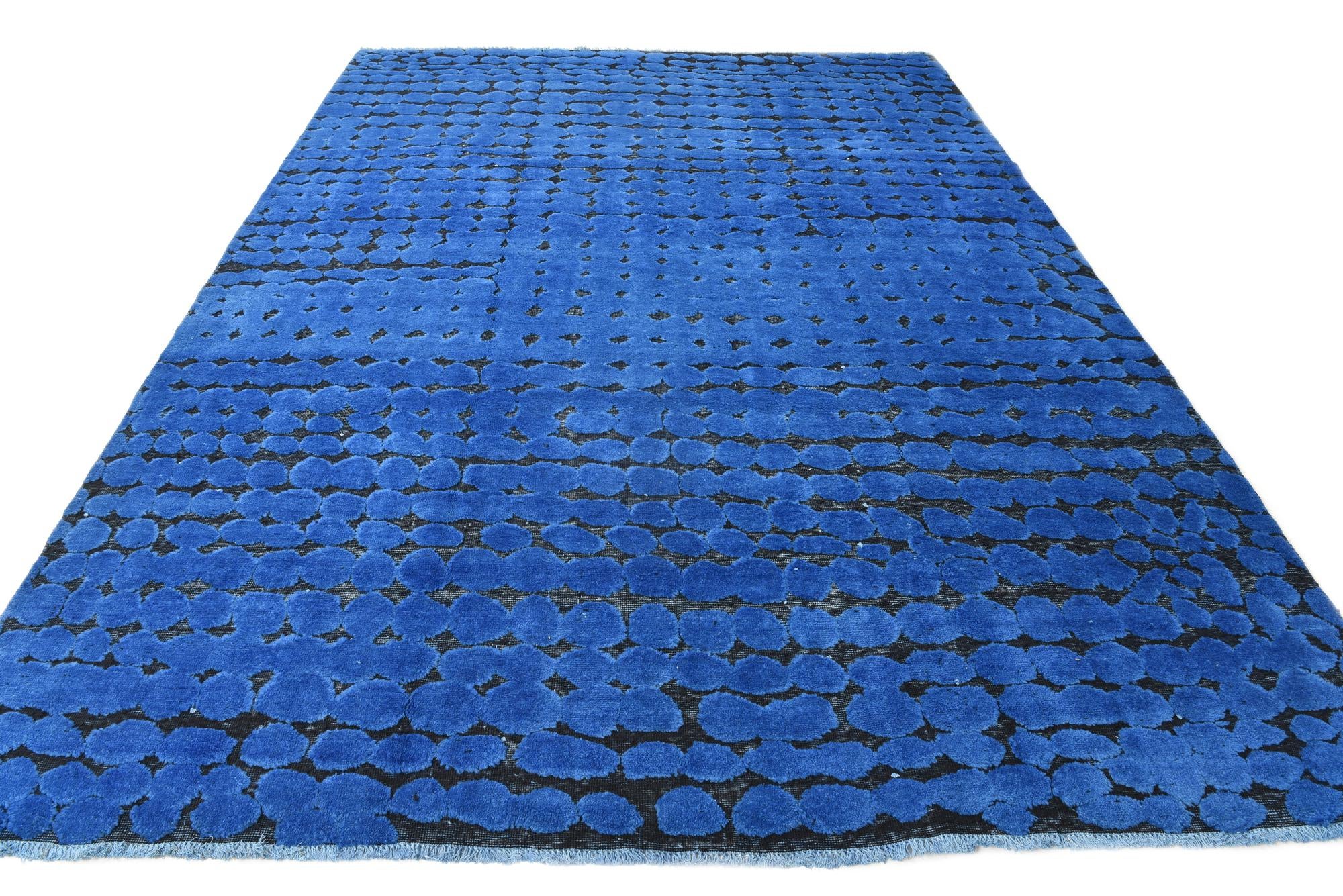 9' x 12' 3 Hand Knotted Darya Wool Rug