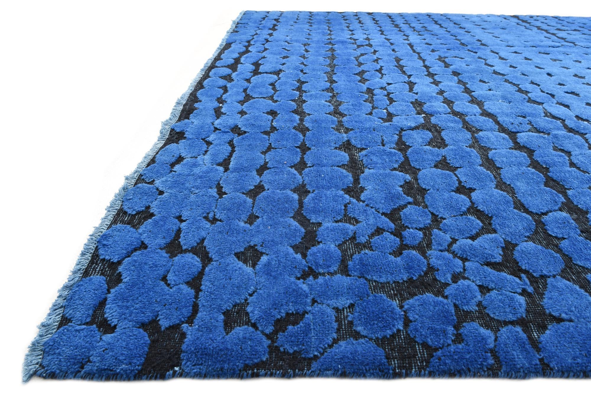 9' x 12' 3 Hand Knotted Darya Wool Rug