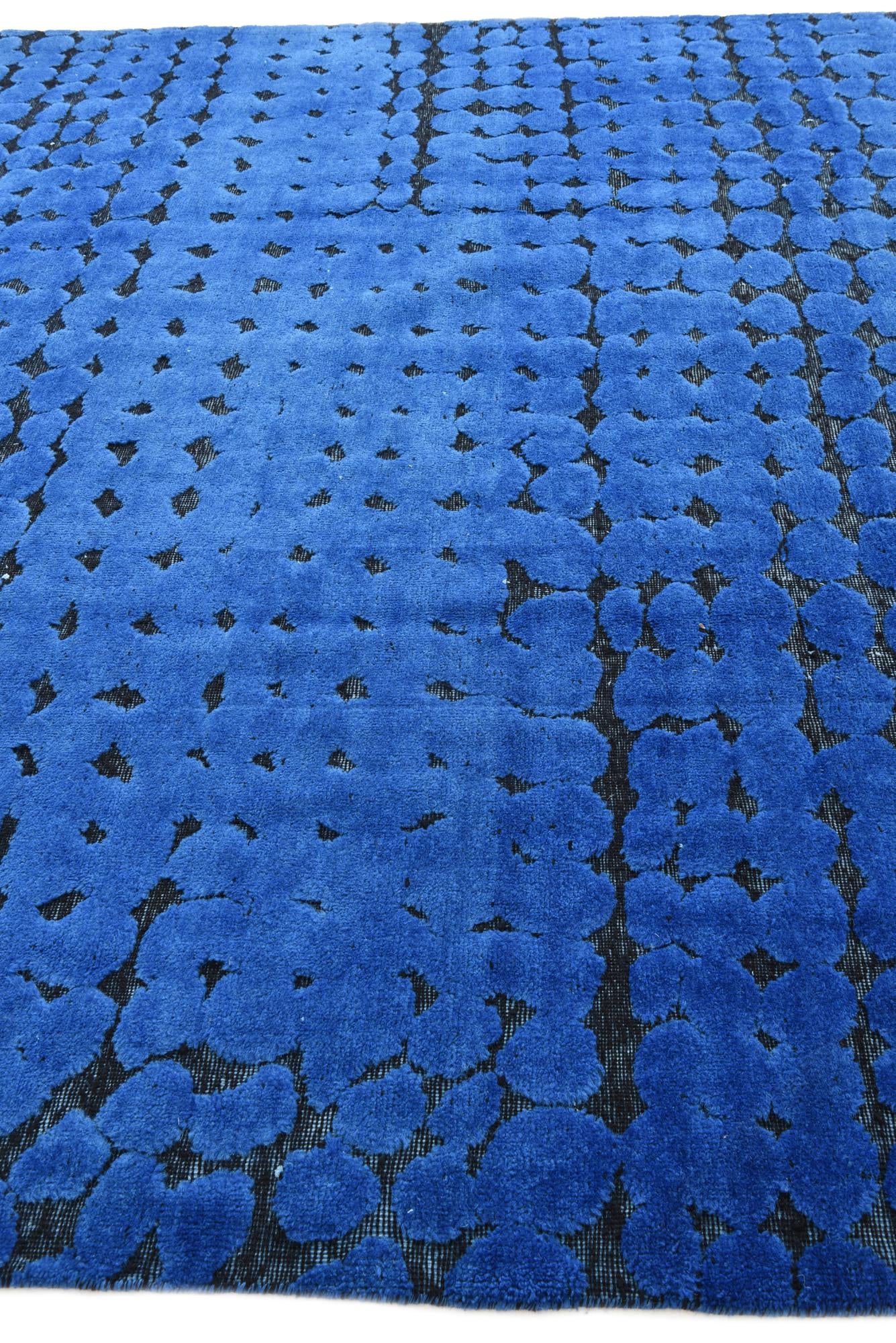 9' x 12' 3 Hand Knotted Darya Wool Rug