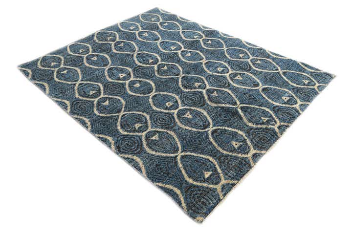 5' 8 x 7' Hand Knotted Darya Wool Rug