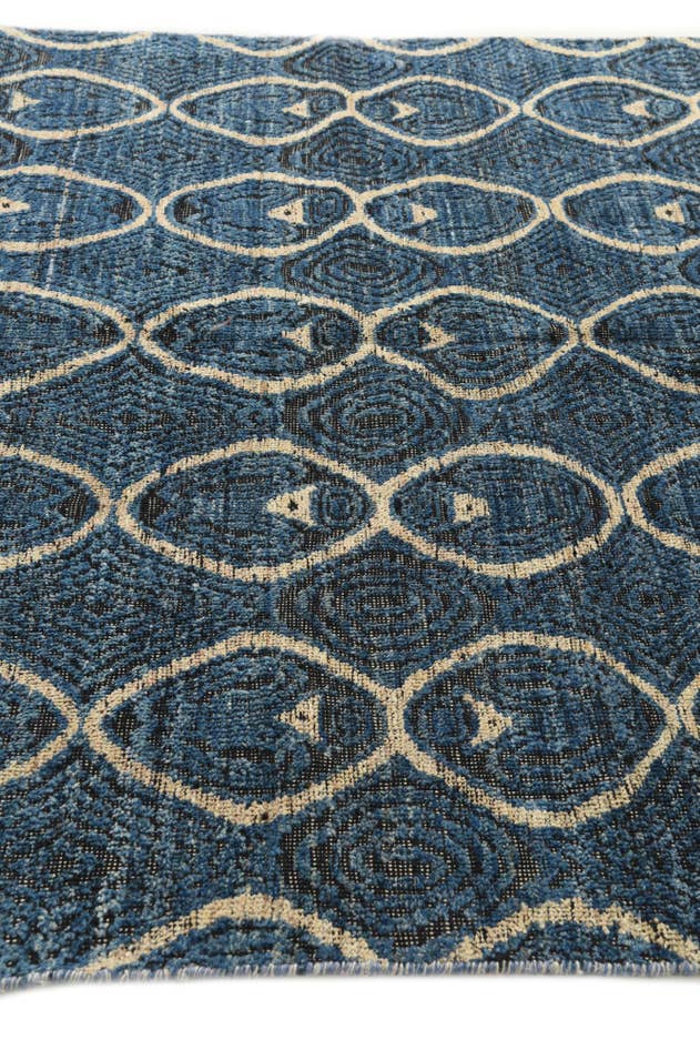 Detail image of 5' 8 x 7' Hand Knotted Darya Wool Rug