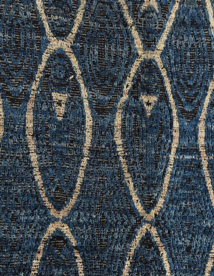 Detail image of 5' 8 x 7'  Hand Knotted Darya Wool Rug