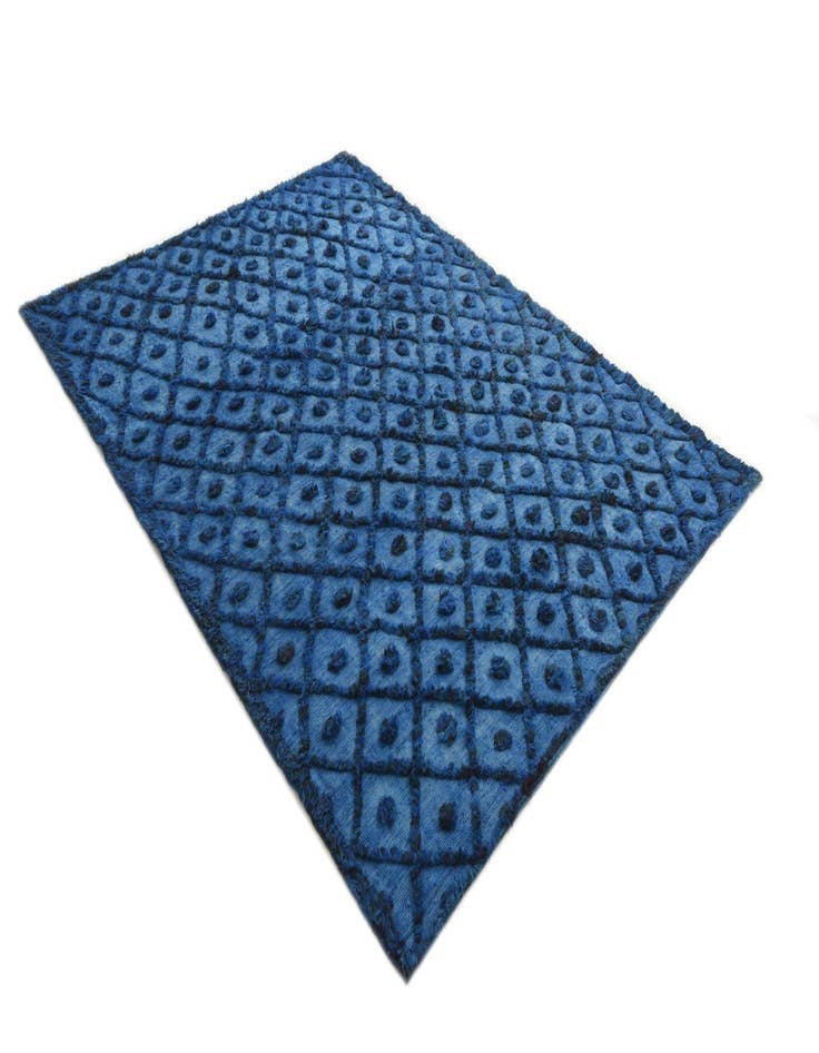 Detail image of 6' 9 x 9' 3  Hand Knotted Darya Wool Rug