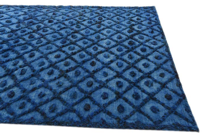 Detail image of 6' 9 x 9' 3 Hand Knotted Darya Wool Rug