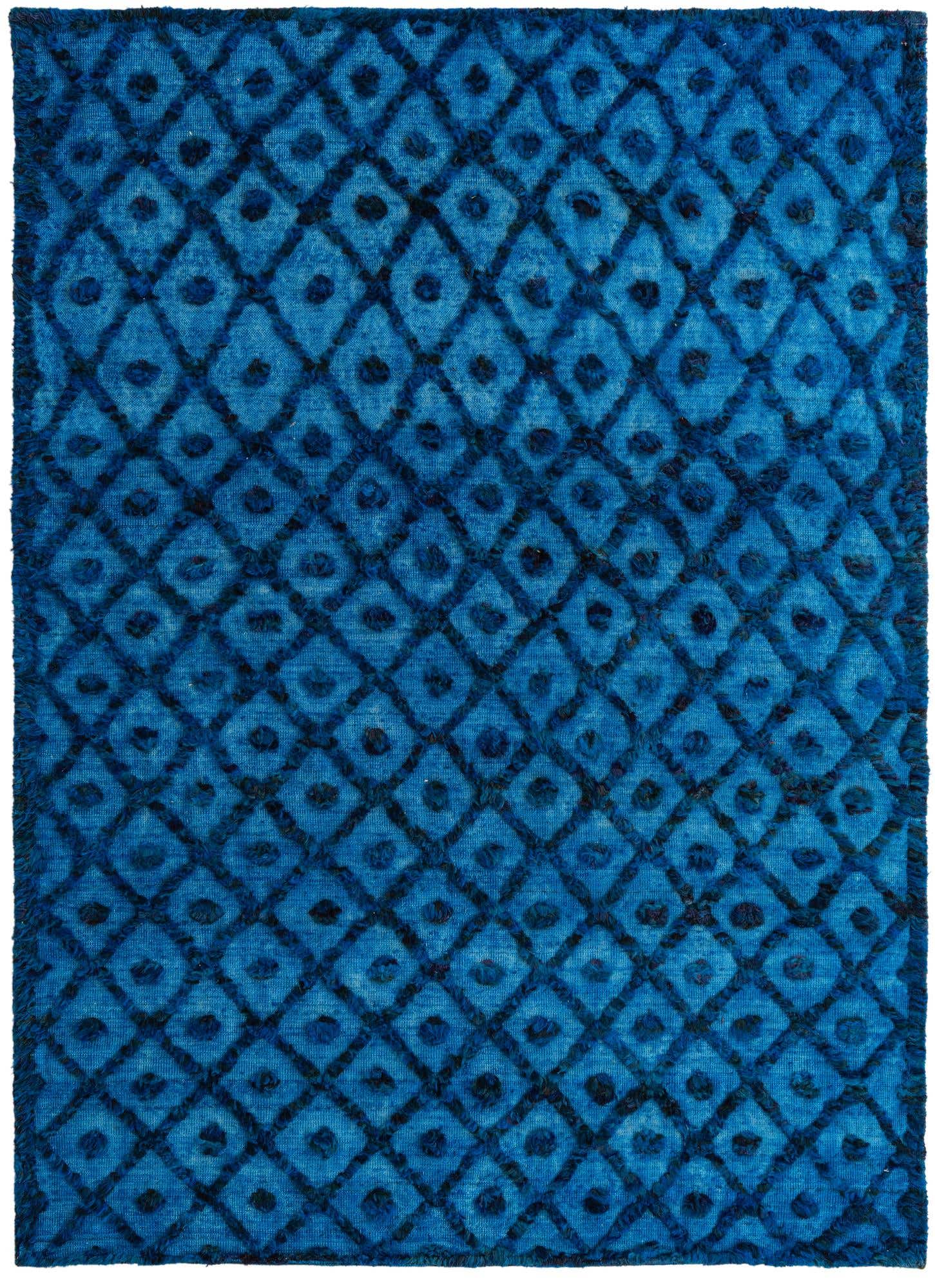6' 9 x 9' 3 Hand Knotted Darya Wool Rug