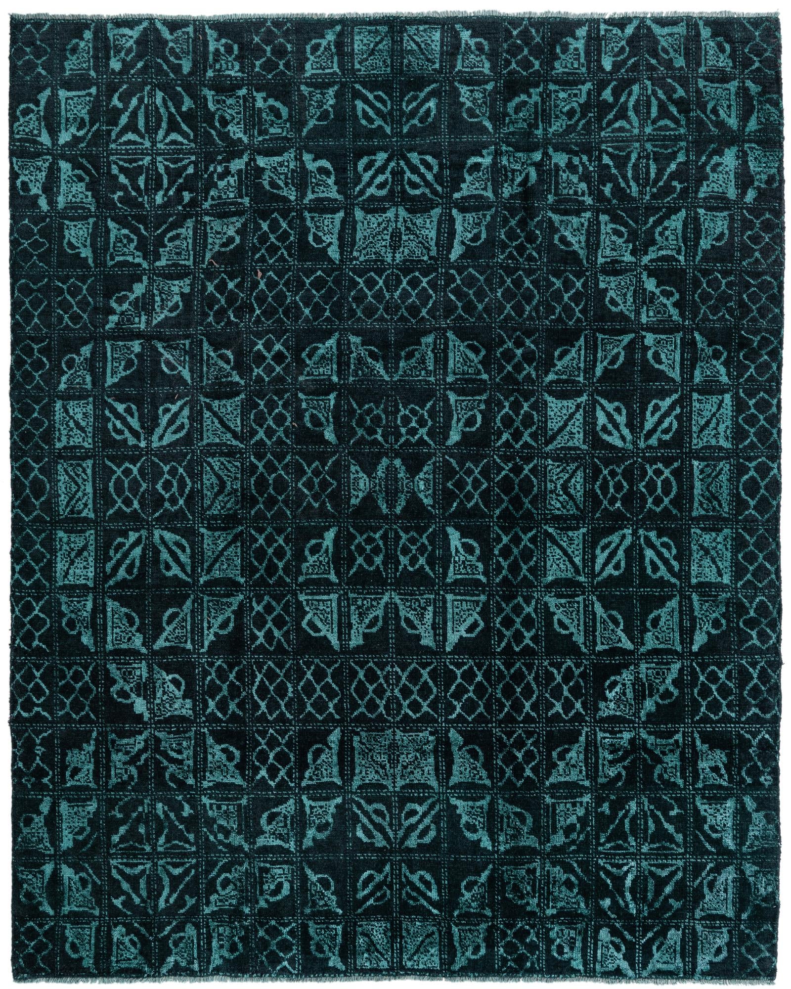 8' x 10' Hand Knotted Darya Rug