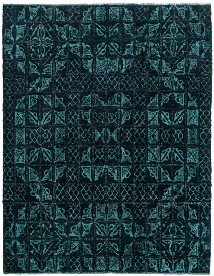 Detail image of 8' x 10' Hand Knotted Darya Rug