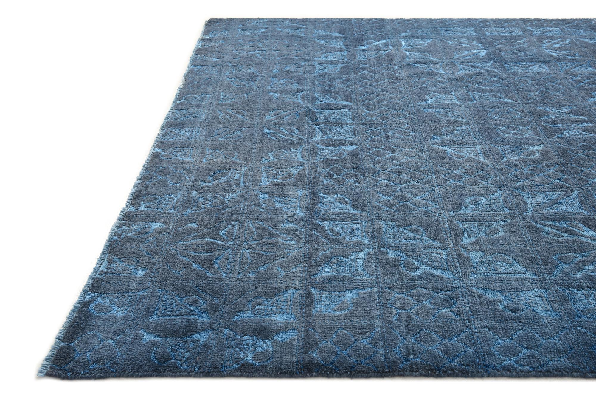 8' x 10' Hand Knotted Darya Rug