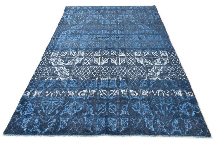 Detail image of 6' x 9' 2 Hand Knotted Darya Rug