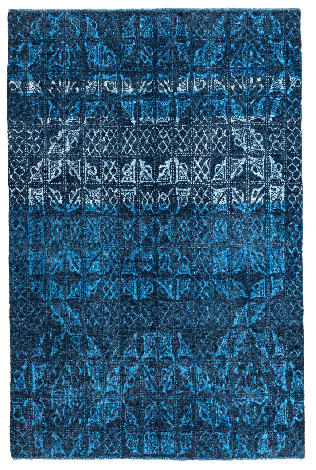 6' x 9' 2 Hand Knotted Darya Rug