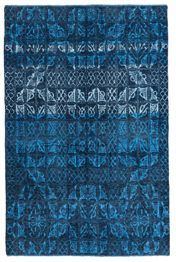 6' x 9' 2 Hand Knotted Darya Rug