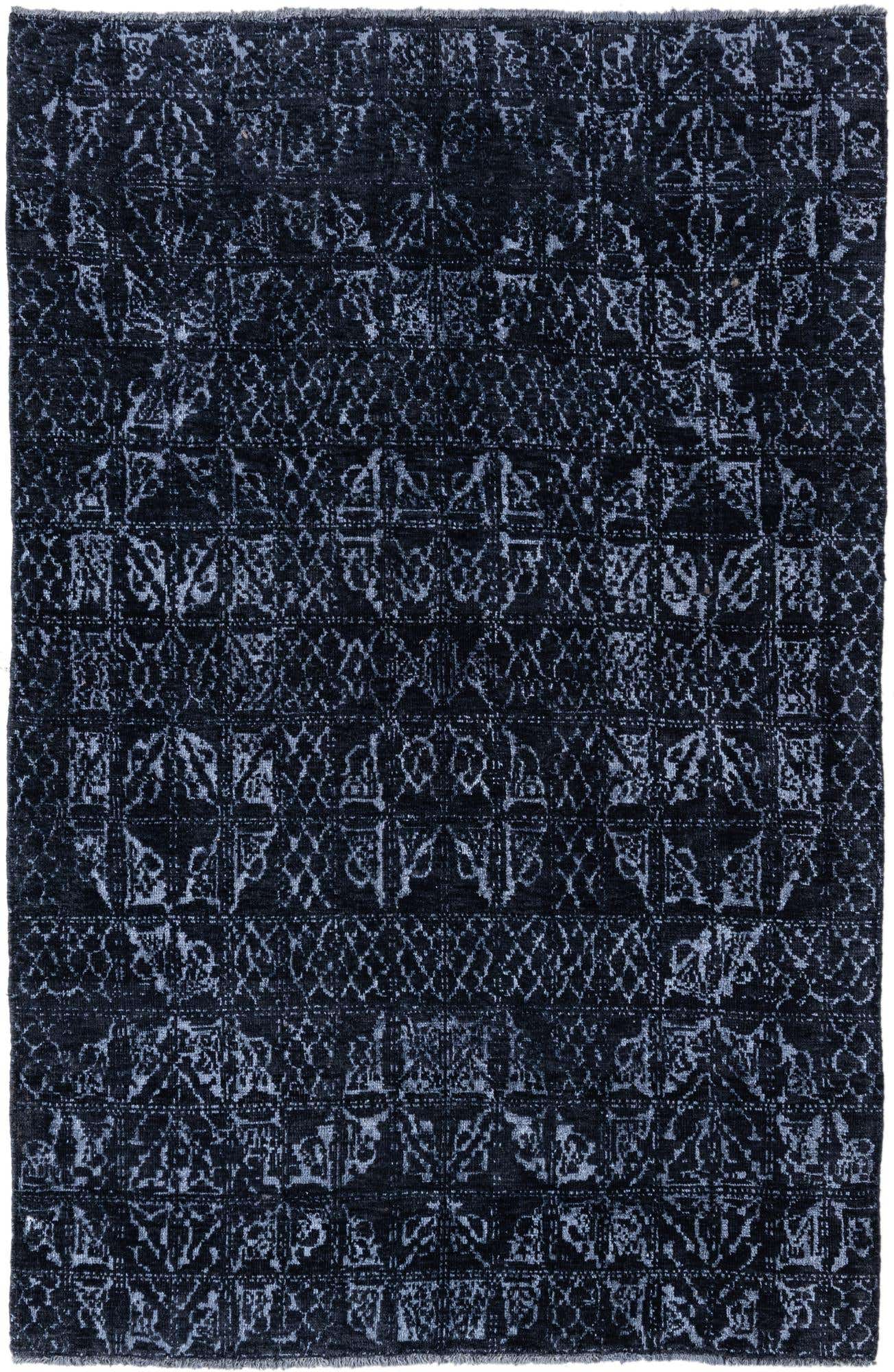 6' x 9' 3 Hand Knotted Darya Rug