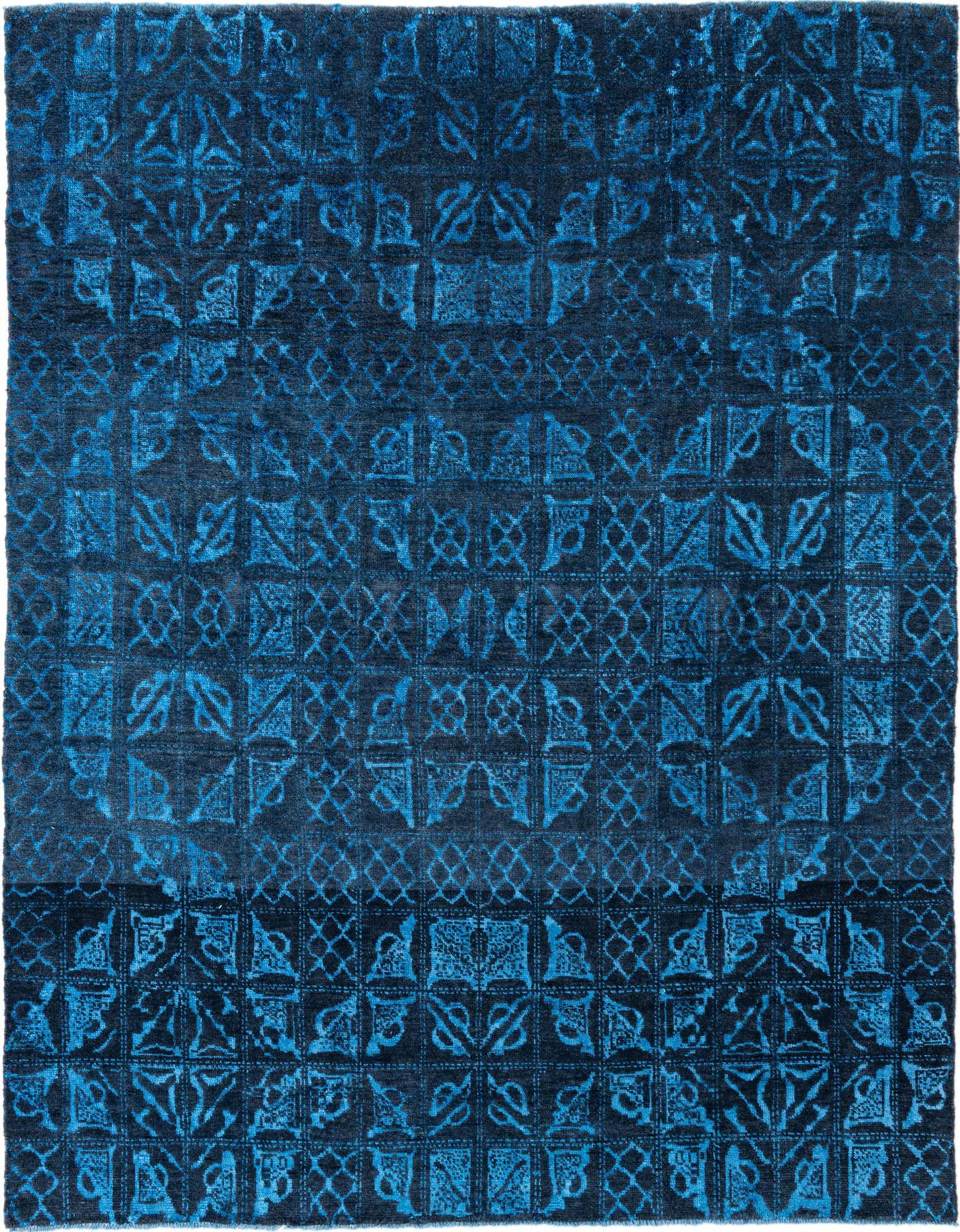 7' 9 x 10' Hand Knotted Darya Rug