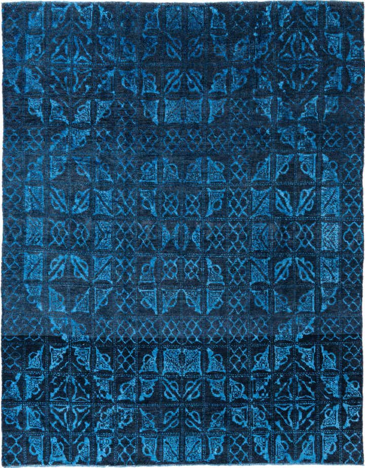 7' 9 x 10' Hand Knotted Darya Rug