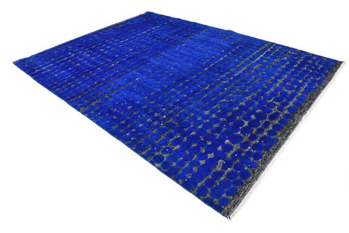 8' x 10' 10 Hand Knotted Darya Wool Rug