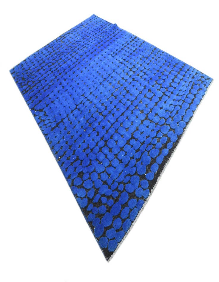 Detail image of 8' 10 x 12' 1  Hand Knotted Darya Wool Rug