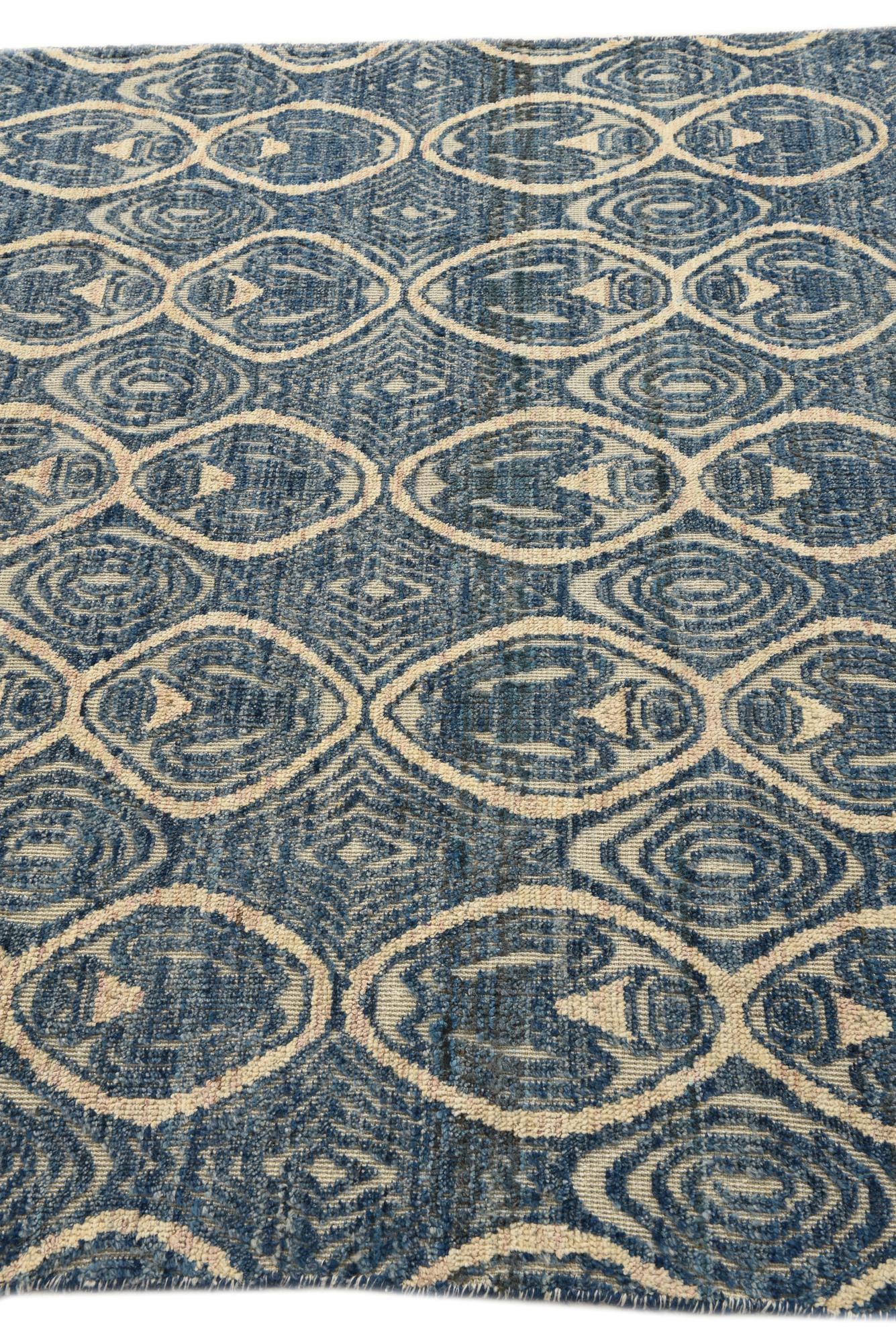 5' 5 x 7' 11 Hand Knotted Darya Wool Rug