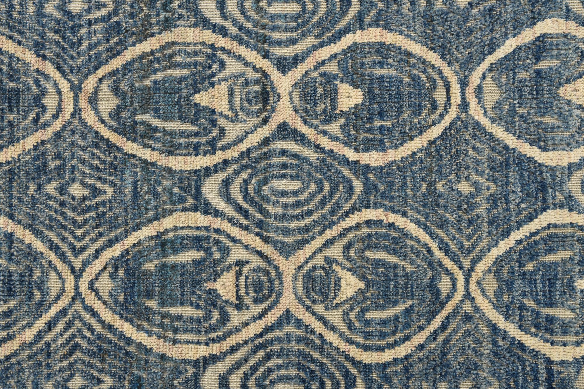 5' 5 x 7' 11 Hand Knotted Darya Wool Rug