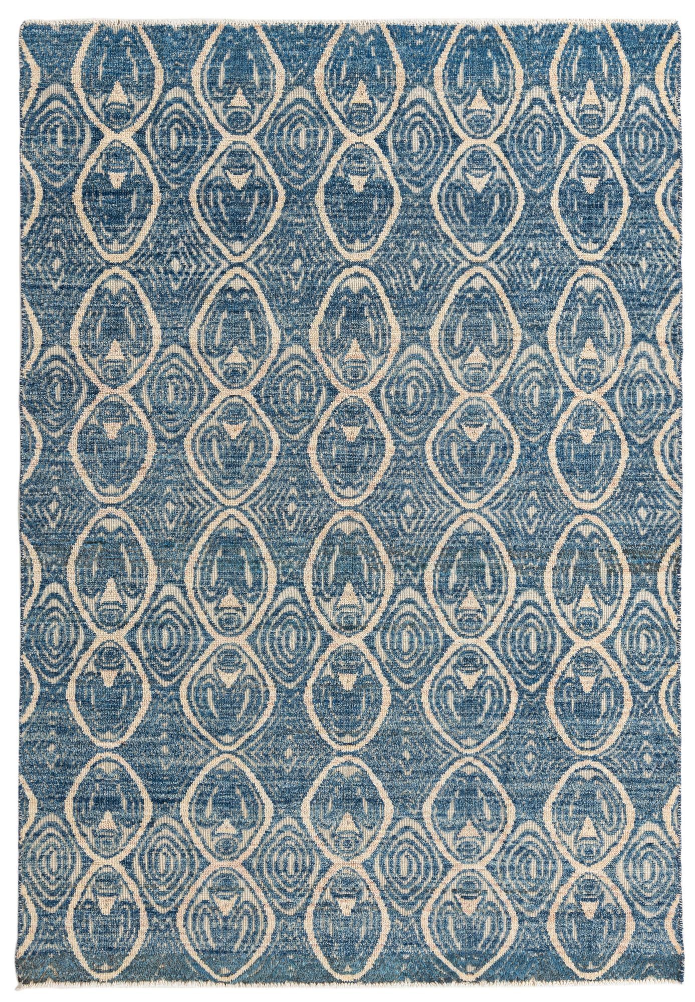 5' 5 x 7' 11 Hand Knotted Darya Wool Rug
