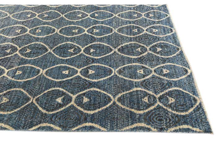 5' 7 x 7' 6 Hand Knotted Darya Wool Rug