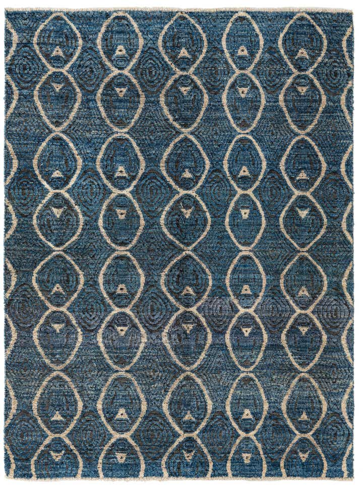5' 7 x 7' 6 Hand Knotted Darya Wool Rug