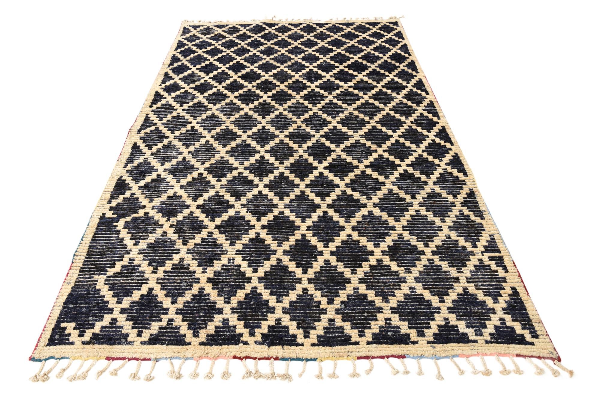 5' 10 x 9' 7 Hand Knotted Darya Wool Rug