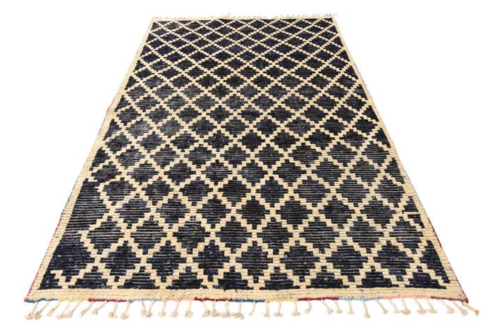 5' 10 x 9' 7 Hand Knotted Darya Wool Rug