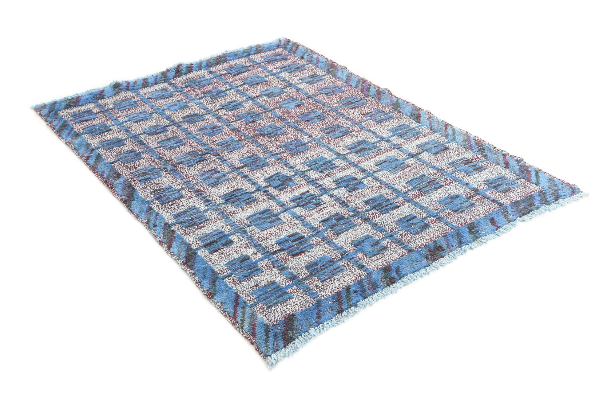 4' 10 x 6' 2 Hand Knotted Darya Wool Rug
