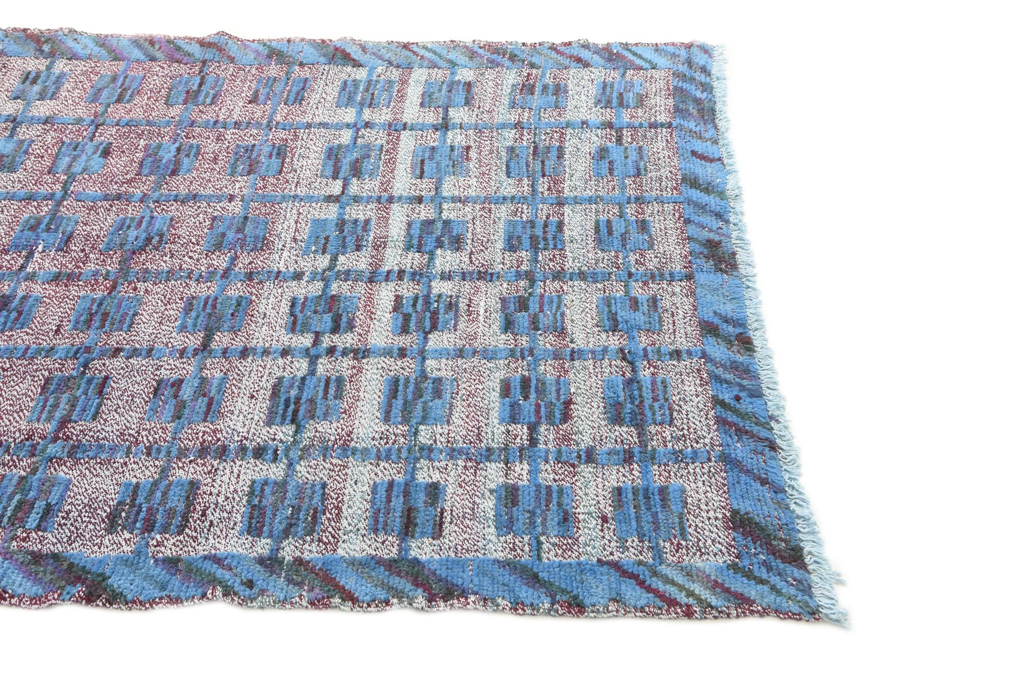 4' 10 x 6' 2 Hand Knotted Darya Wool Rug