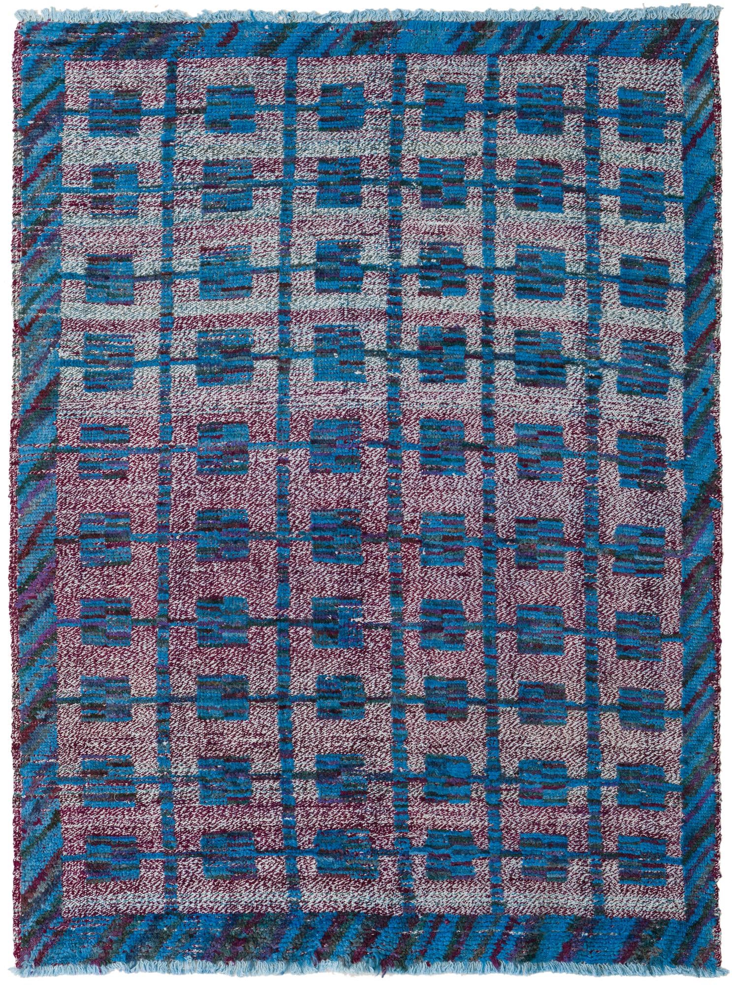 4' 10 x 6' 2 Hand Knotted Darya Wool Rug
