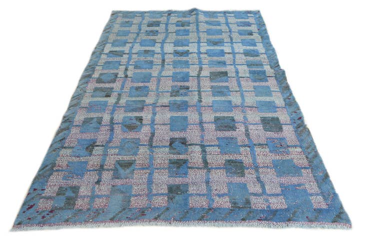 Detail image of 5' 5 x 8' 3 Hand Knotted Darya Wool Rug