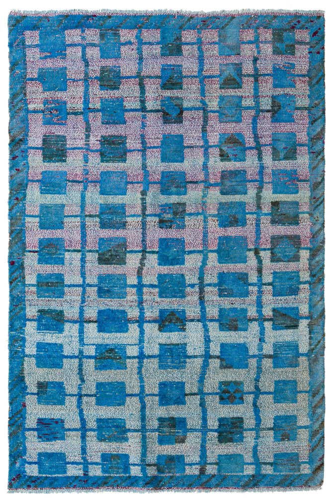 5' 5 x 8' 3 Hand Knotted Darya Wool Rug