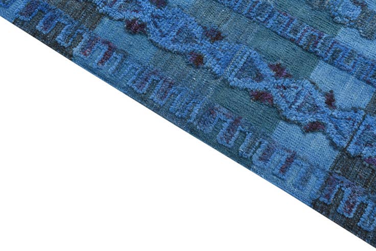 Detail image of 5' 10 x 8' 7 Hand Knotted Darya Wool Rug