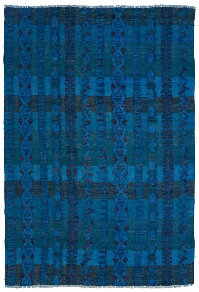 Detail image of 5' 10 x 8' 7 Hand Knotted Darya Wool Rug