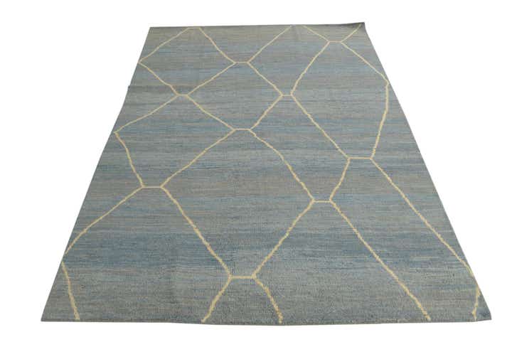 5' 7 x 8' 1 Hand Knotted Darya Wool Rug