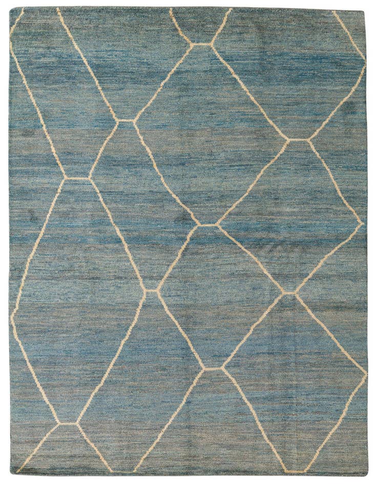 Detail image of 5' 7 x 8' 1 Hand Knotted Darya Wool Rug